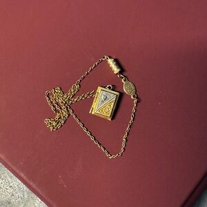 old locket necklace